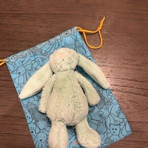 JellyCat Plush Mint Green Bunny Toy